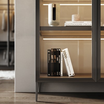 铝框玻璃柜系列-餐边柜' />