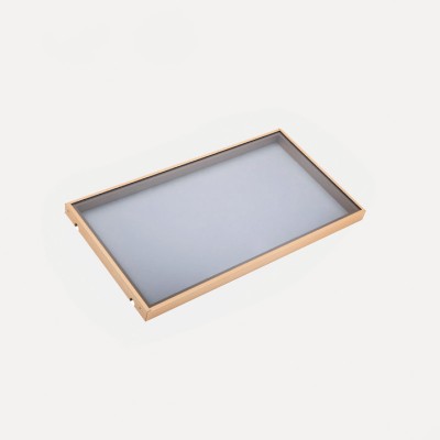 铝框玻璃层板-CB-B007