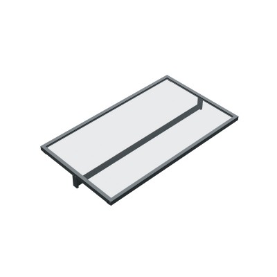 铝框玻璃层板-CB-B003