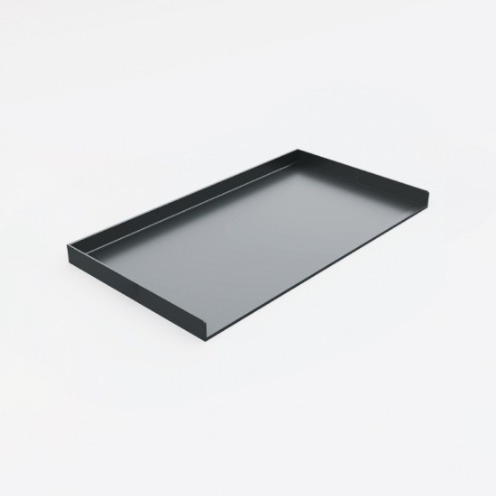 铝框玻璃层板-CB-B005(铝框铝板)