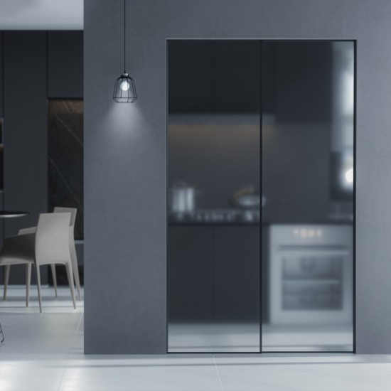 隐边斜边吊门-STM007